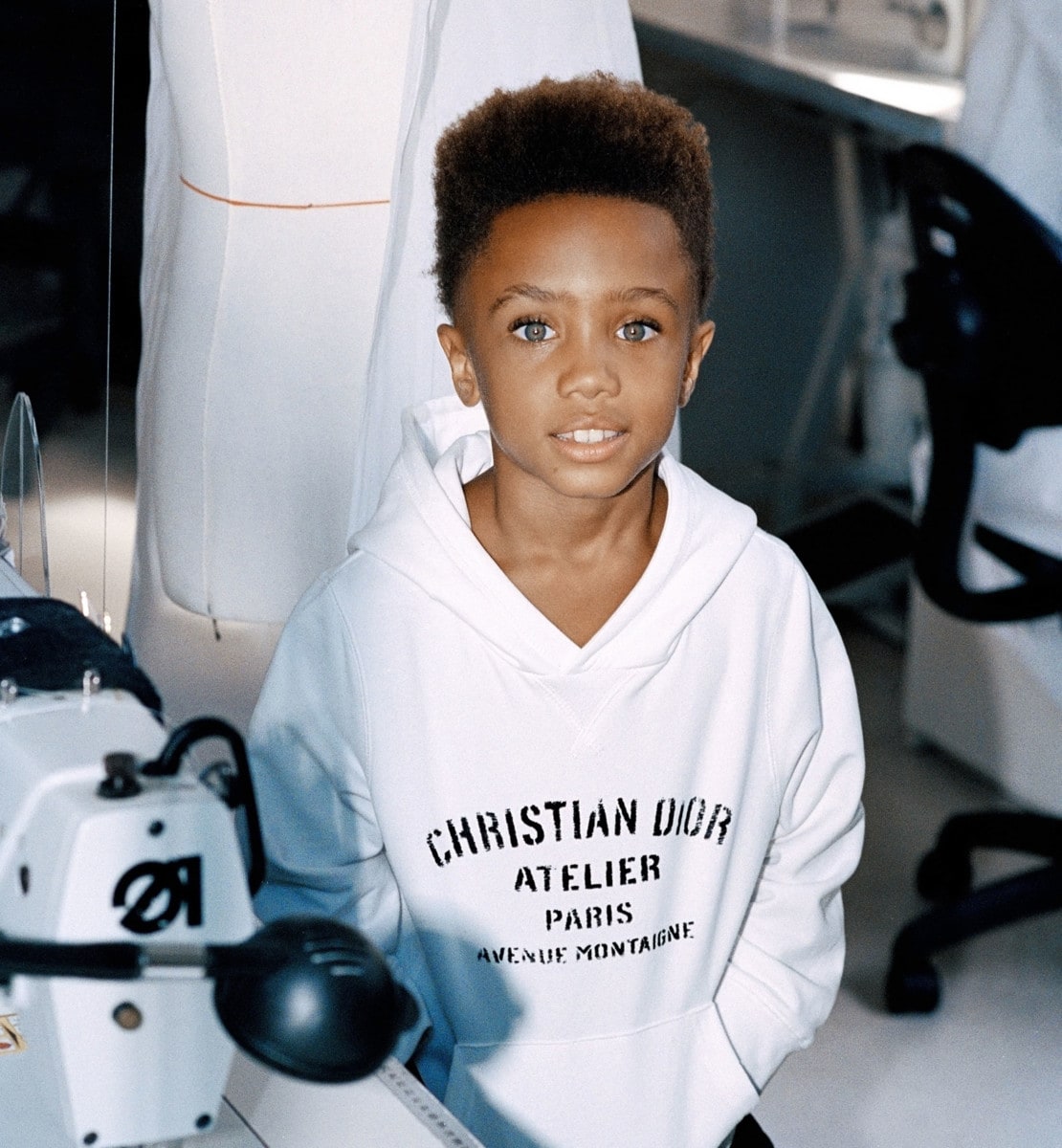 Sweatshirt à capuche "Christian Dior Atelier"
