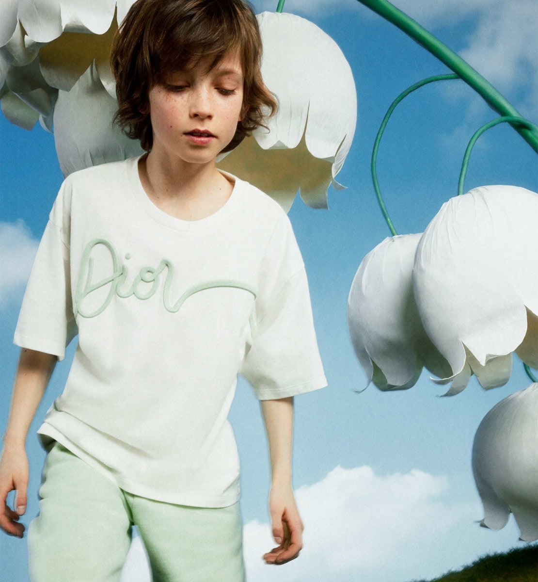 T-shirt enfant Jersey de coton ivoire