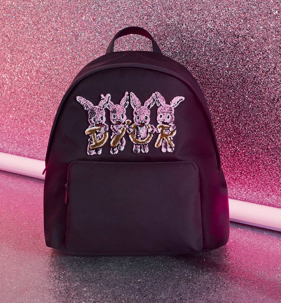 Sac à dos enfant Toile technique noire
