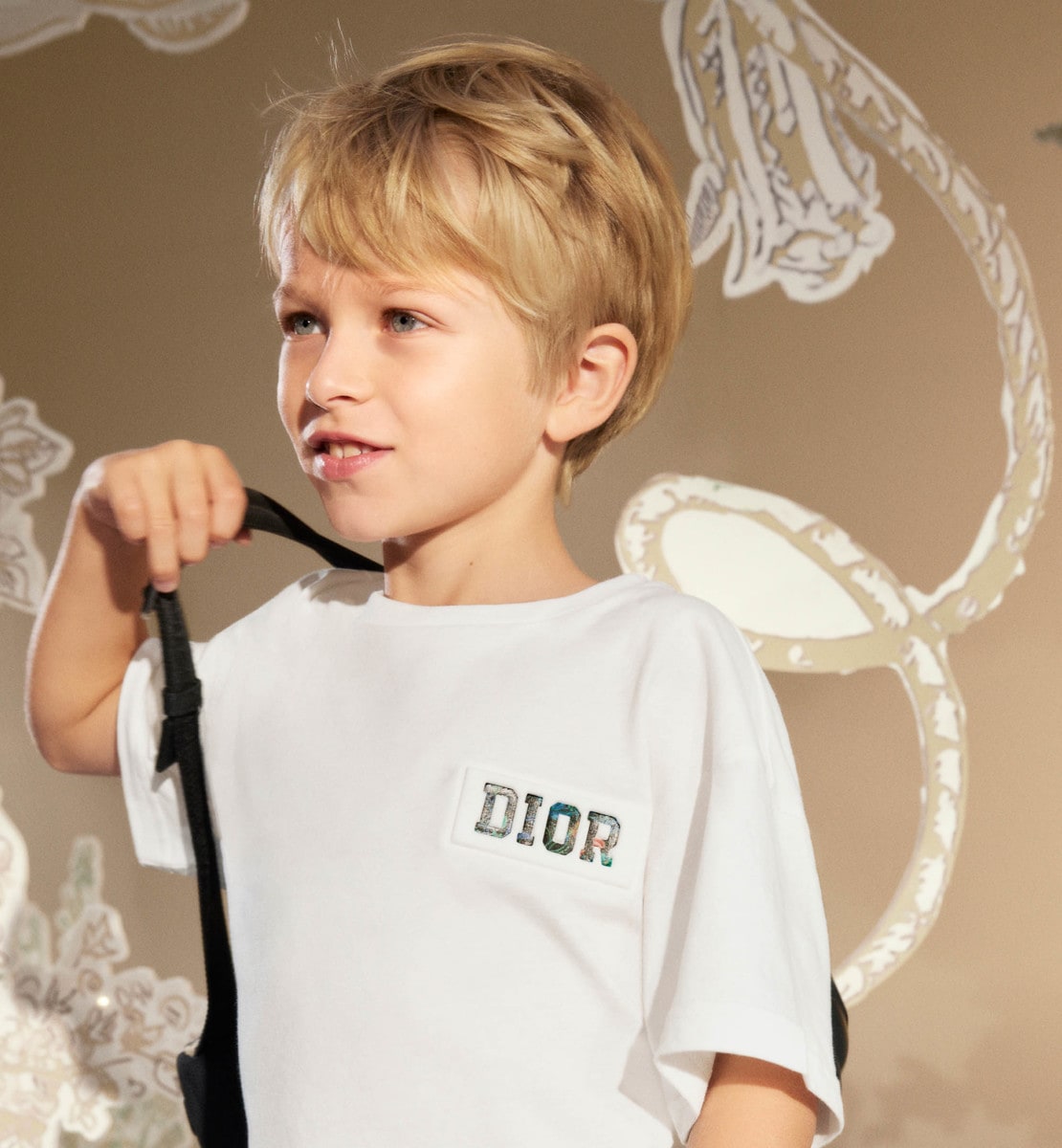 T-shirt enfant Jersey de coton ivoire