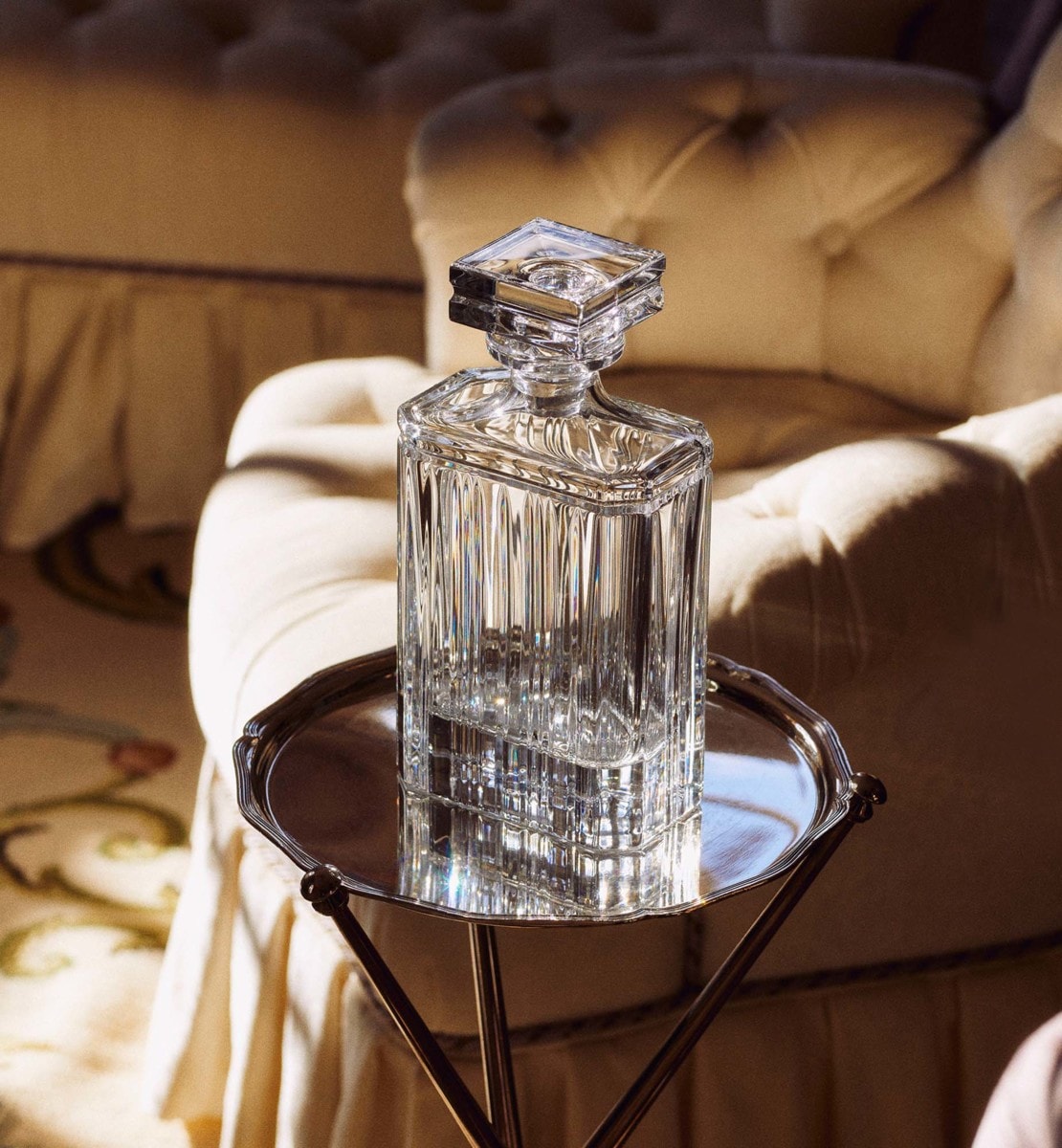 Carafe à whisky Rayures, transparent