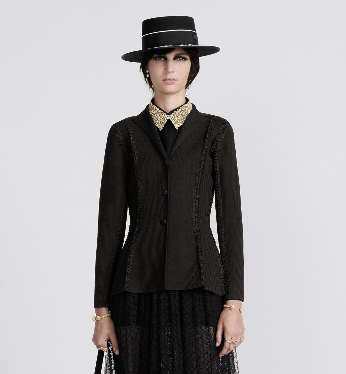 Veste Bar Maille technique noire