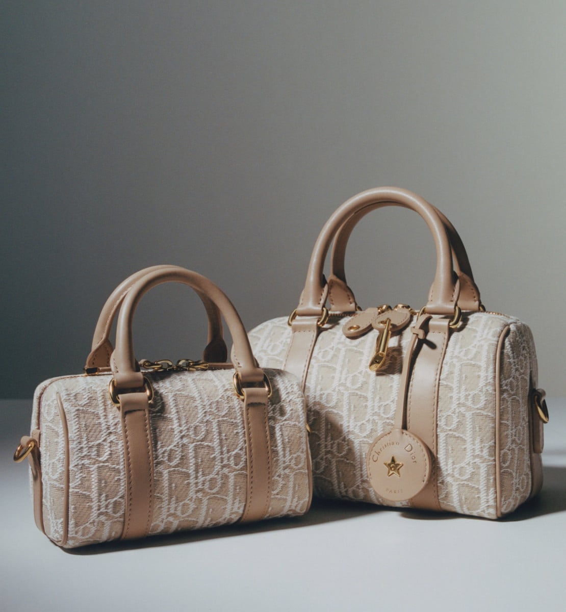 Nano sac Dior Groove 17 Toile jacquard Dior Oblique couleur naturel