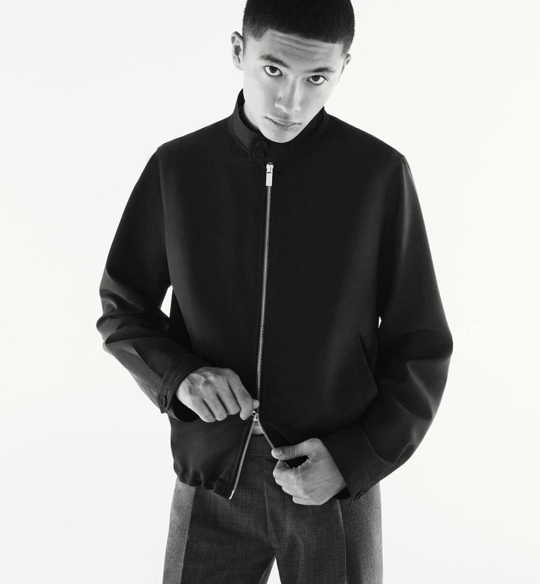 Harrington-Shape Blouson