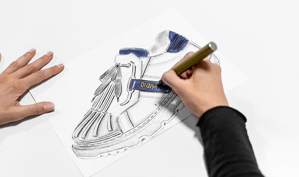 迪奥 DIOR-ID 运动鞋：精湛工艺