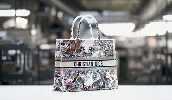 DIOR JARDIN D'HIVER BOOK TOTE 手袋
