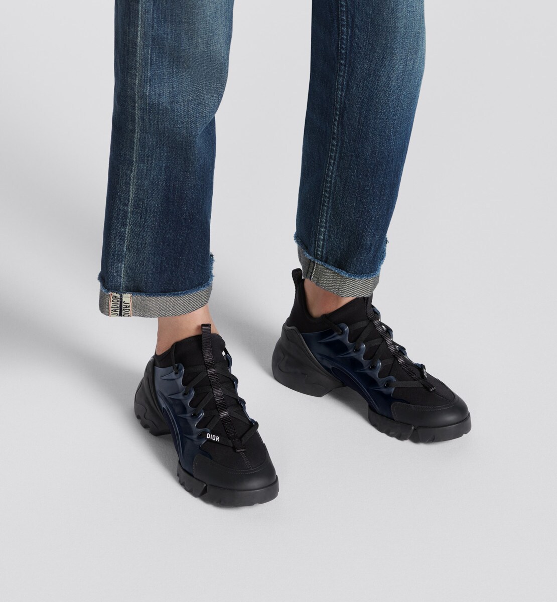 Sneaker D-Connect Tissu technique noir