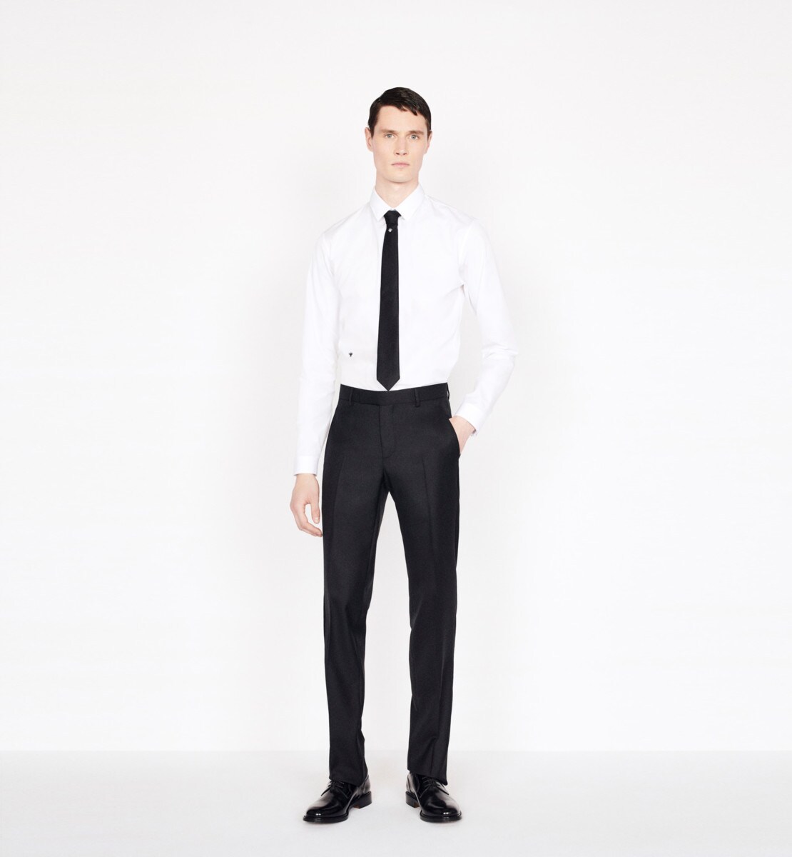 Jean en coton stretch, sûrpiqures contrastantes 