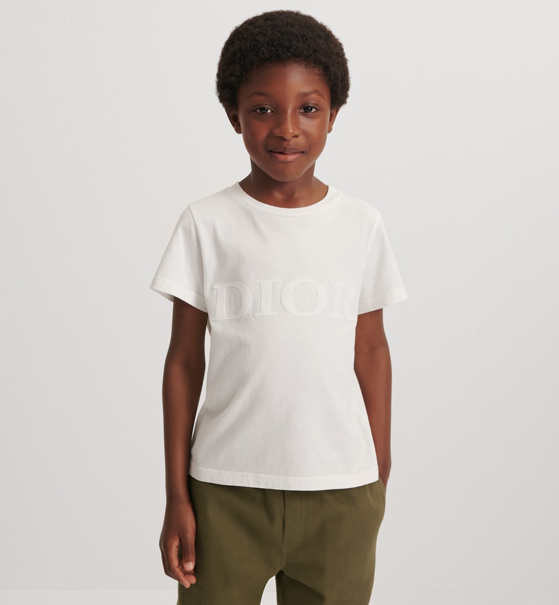 T-shirt enfant Jersey de coton ivoire