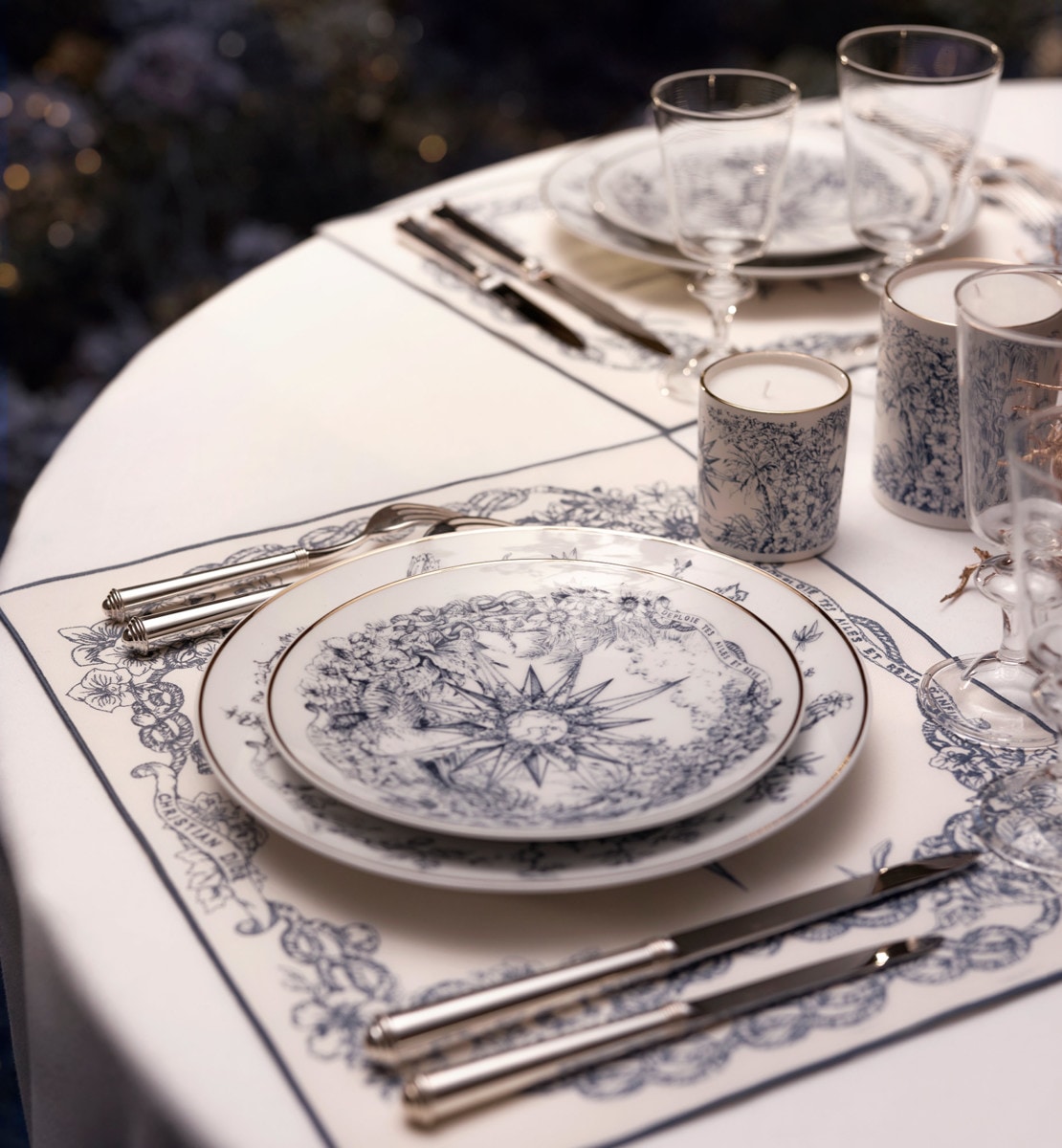 Set de table Xmas 2022, Corde infinie